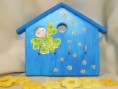 Domek na klíče motýlek